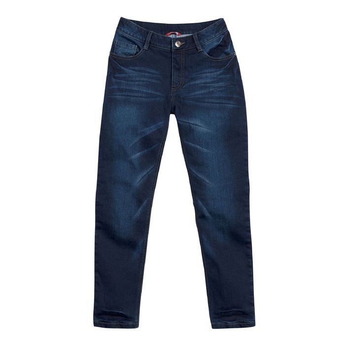 Джинсы для мальчика, возраст 9 лет, цвет синий