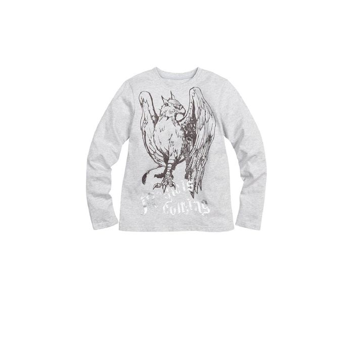 Джемпер для мальчиков, возраст 10 лет, цвет серый