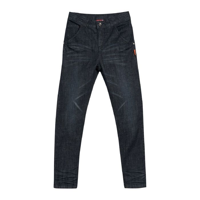 Джинсы для мальчика, возраст 11 лет, цвет чёрный