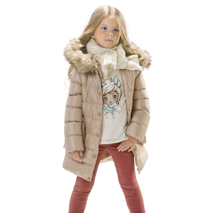 Брюки для девочек, возраст 4 года, цвет терракотовый