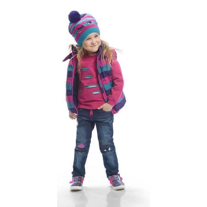 Джинсы для девочки, возраст 3 года, цвет синий