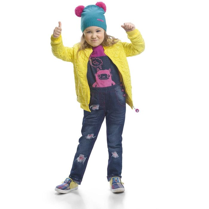 Джемпер для девочек, возраст 2 года, цвет жёлтый