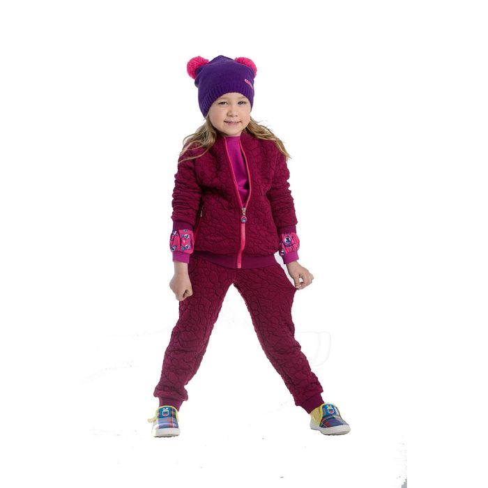 Джемпер для девочек, возраст 1 год, цвет лиловый