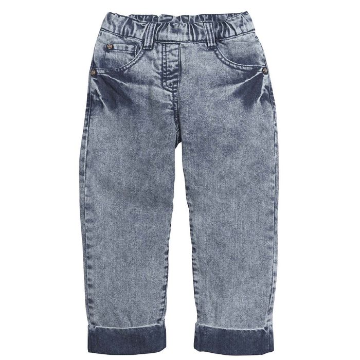 Джинсы для девочки, возраст 4 года, цвет синий