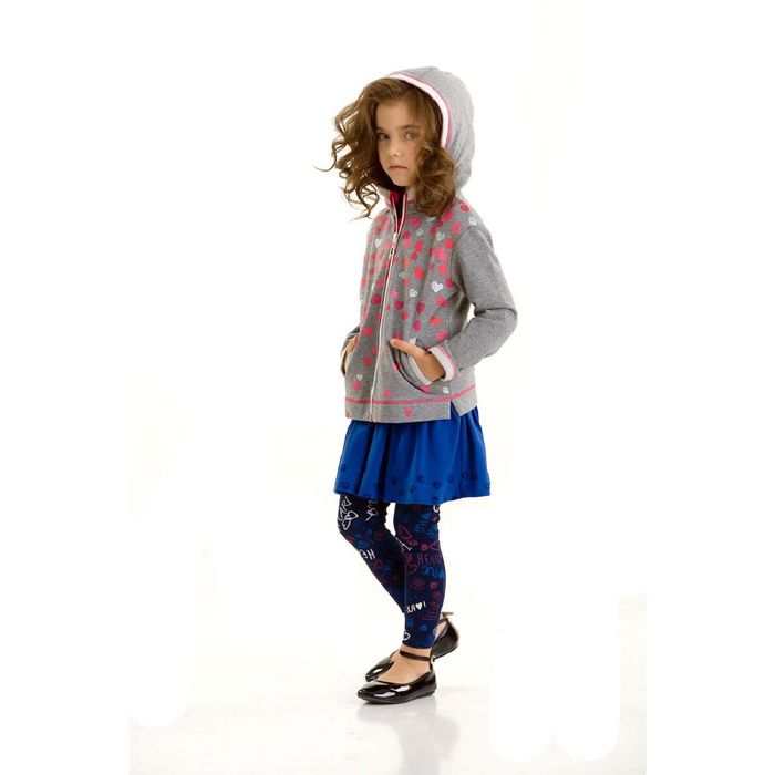 Джемпер для девочек, возраст 2 года, цвет серый