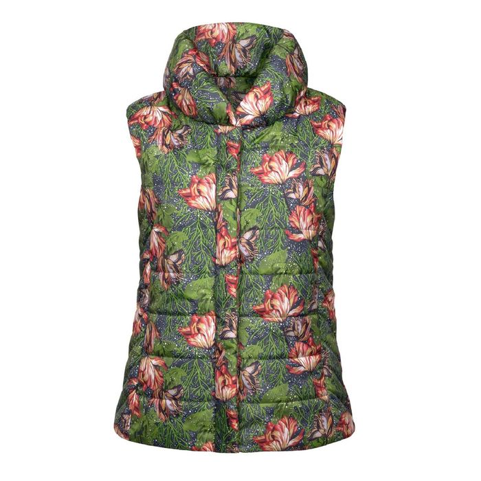 Жилет женский, размер M, цвет зелёный