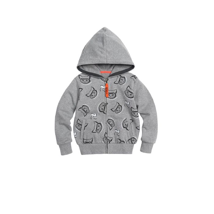 Джемпер для мальчиков, возраст 1 год, цвет серый