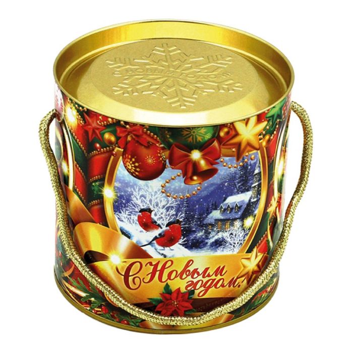 Подарочная коробка, тубус "Холодок" 12х12 см