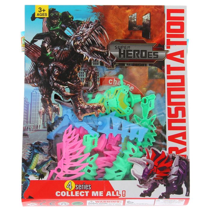 Конструктор-робот «Динобот», МИКС