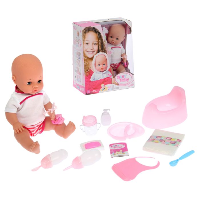 Пупс функциональный "Кроха", писает, пьёт, с аксессуарами