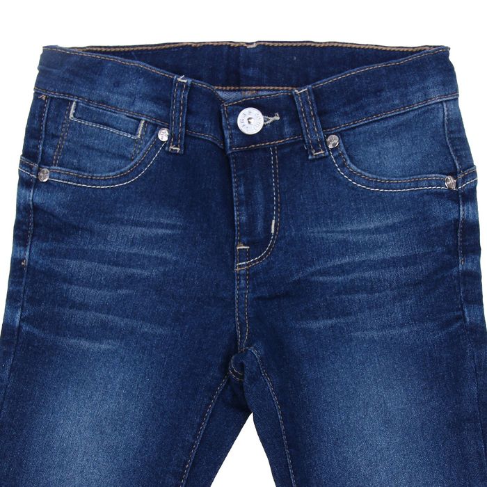 Джинсы для девочки, рост 98 см, цвет синий 2181_Д