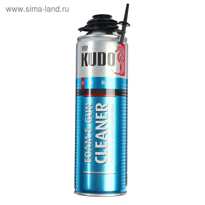 Очиститель монтажной пены Kudo KUP-Н-06C Home Foam & Gun Cleaner, 650 мл, 400 г kudo очиститель монтажной пены kudo kup н 06c home foam