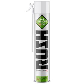 

Пена полиуретановая монтажная бытовая Kudo RPH10UAS RUSH ENERGY FLEX, 1 л, 490 г