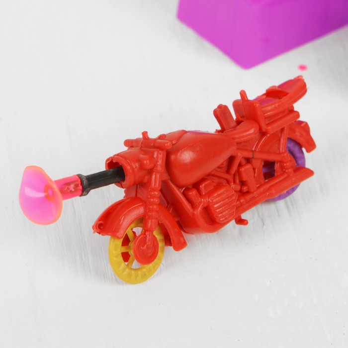 Стрелялка &quot;Мотоцикл&quot;, цвета МИКС