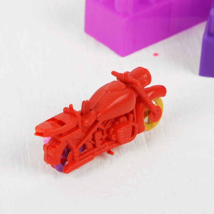 Стрелялка "Мотоцикл", цвета МИКС