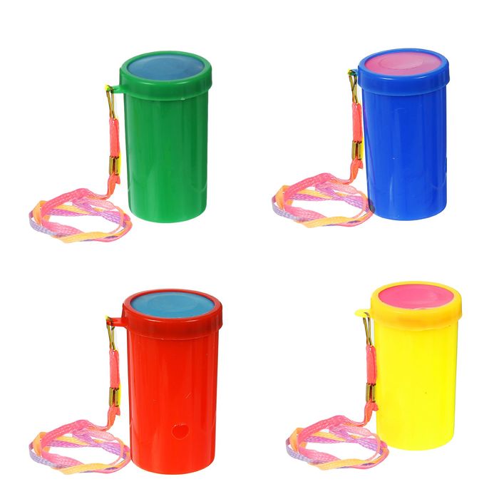 Гудок болельщика на веревочке, 7*4 см, цвета МИКС