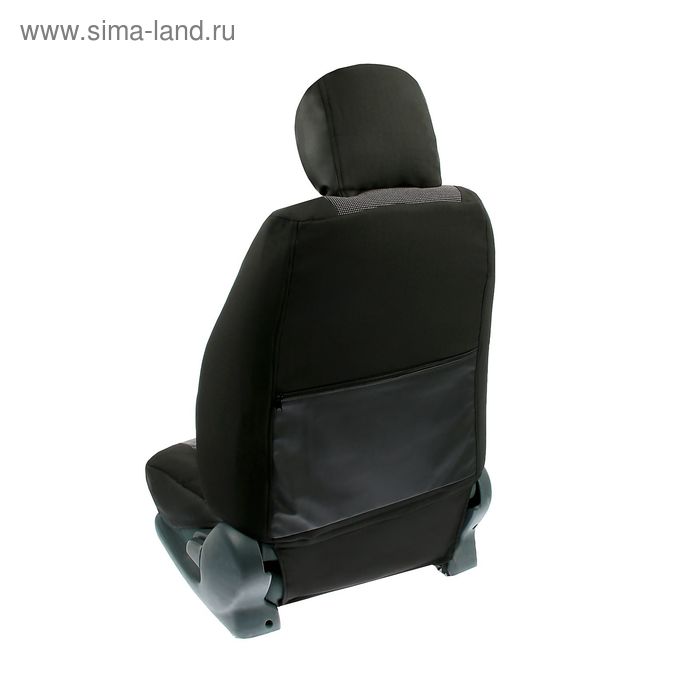 

Авточехлы для Nissan Almera Classic, 2006-2013, темно-серый, набор