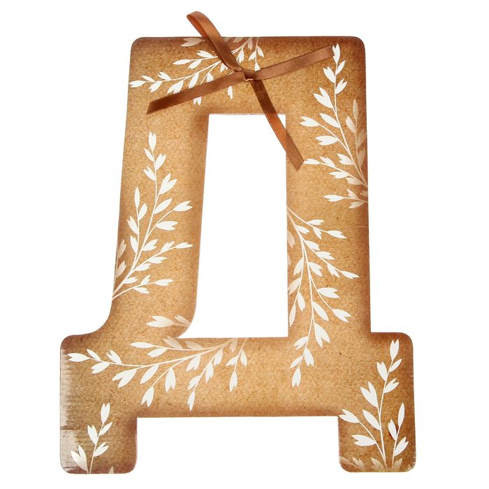 Буква интерьерная "Д"