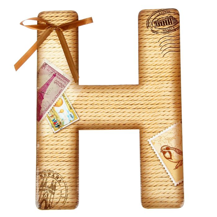 Буква интерьерная "Н"