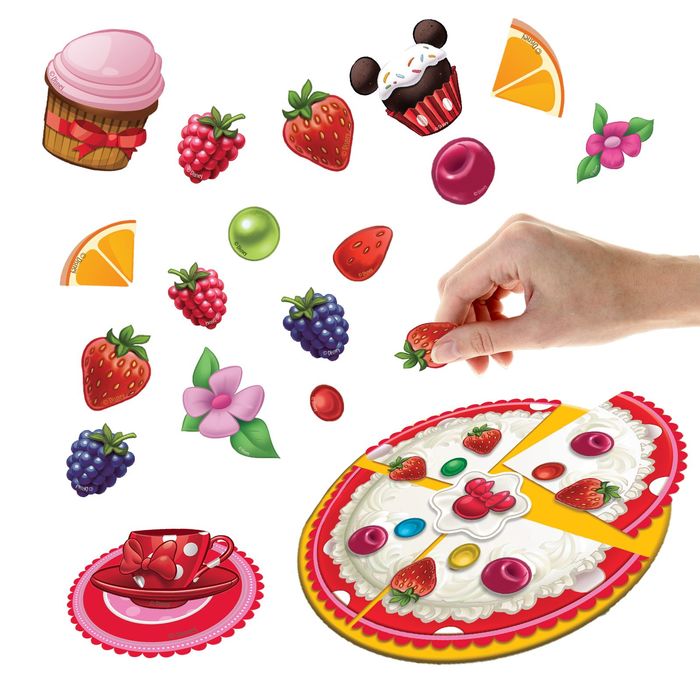 Игровой набор на магнитах Минни Маус "День рождения Минни" 15 х 25 см