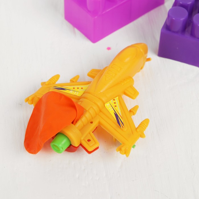 Заводная игрушка "Самолет" с шариком