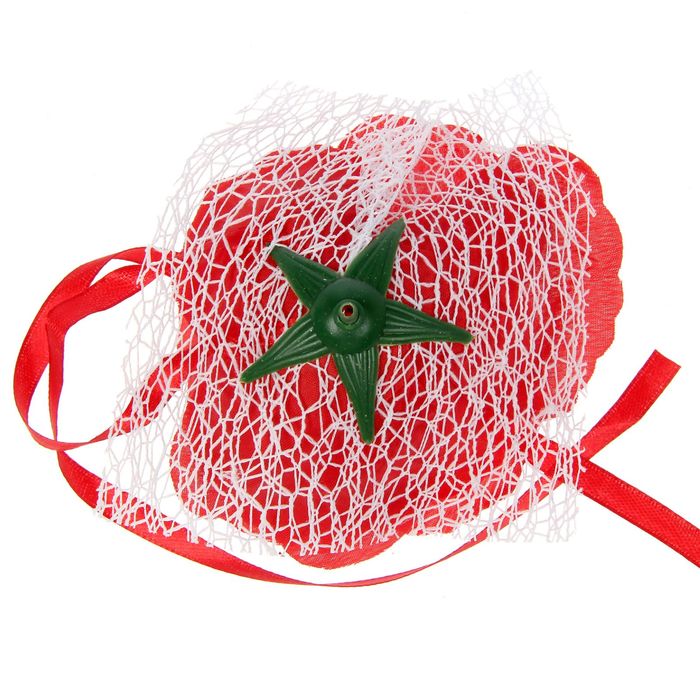 Набор роз для декора, цвет красный