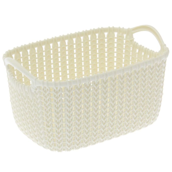 Корзина 3 л, цвет белый