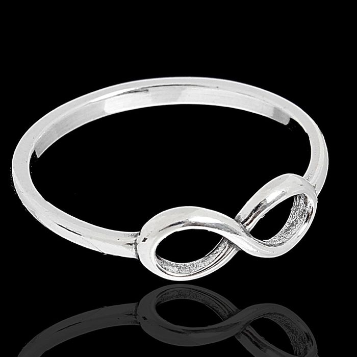 Кольцо "Снуд", размер 16, цвет чернёное серебро