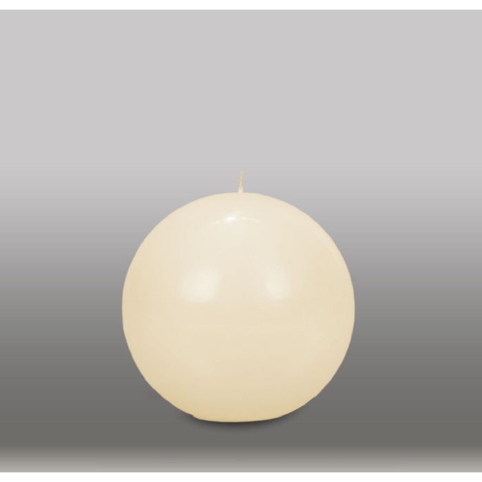 Свеча шар "Классика", d=125мм, слоновая кость
