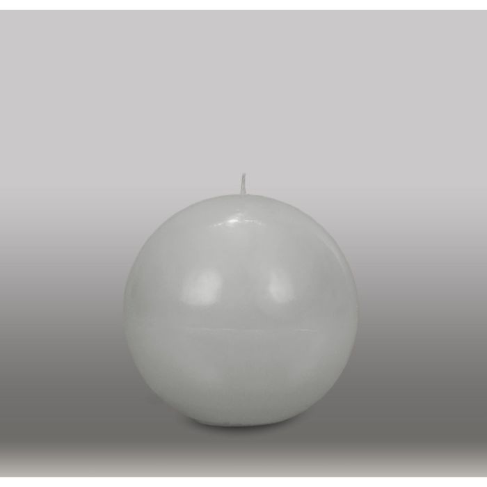 Свеча шар "Классика", d=125мм, дымчато-голубой