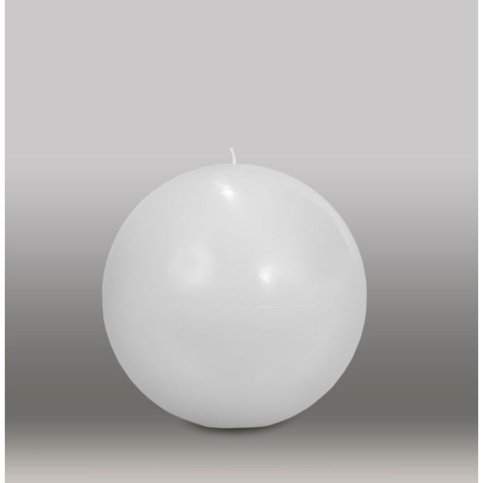 Свеча шар "Классика", d=150мм, белый