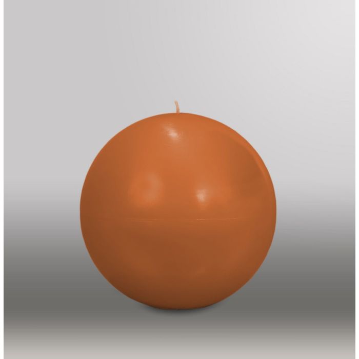 Свеча шар "Классика", d=150мм,  коричневый