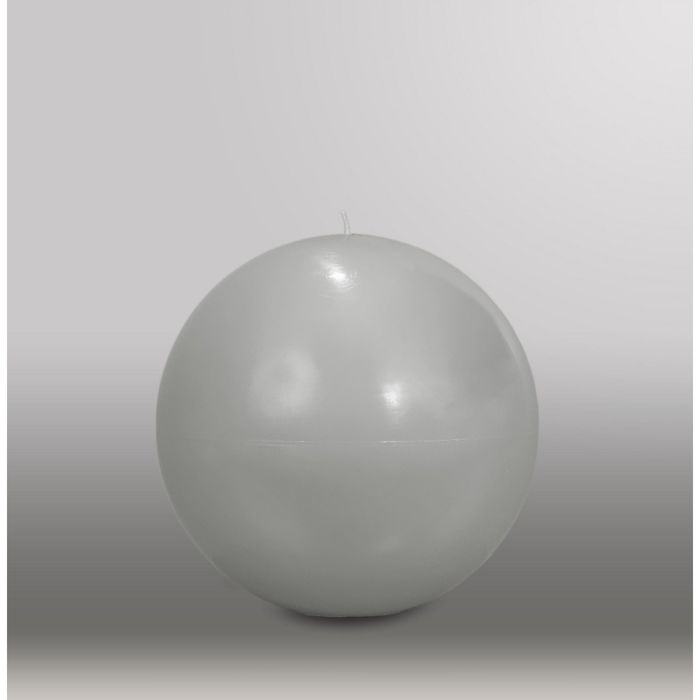 Свеча шар "Классика", d=150мм,  дымчато-голубой