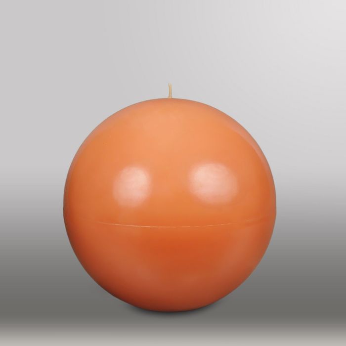 Свеча шар "Классика", d=200мм,  терракотовый