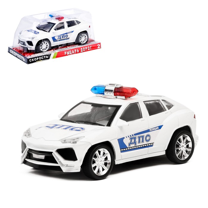 Машина инерционная "Полицейский джип"