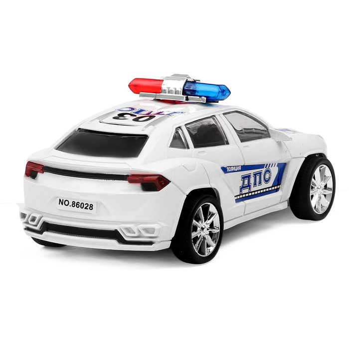 Машина инерционная "Полицейский джип"