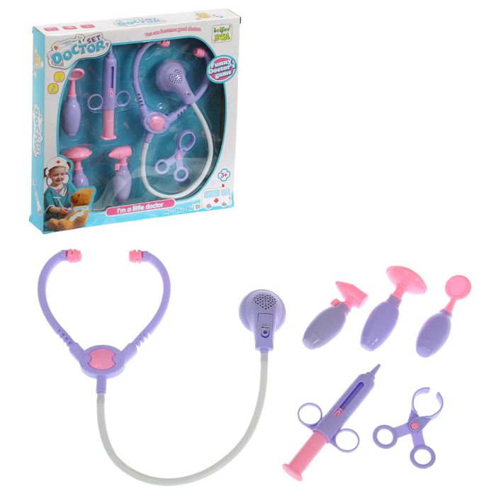 Игровой набор "Маленький доктор", 6 предметов