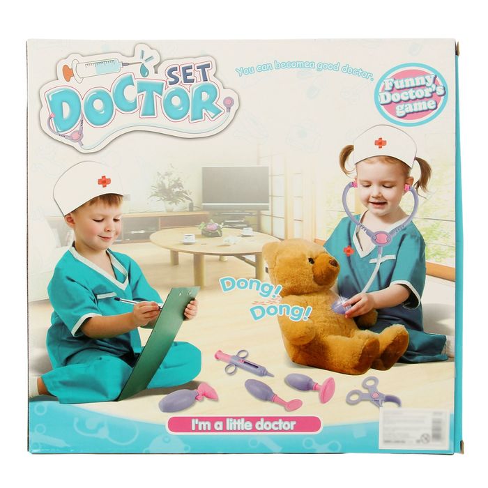 Игровой набор "Маленький доктор", 6 предметов