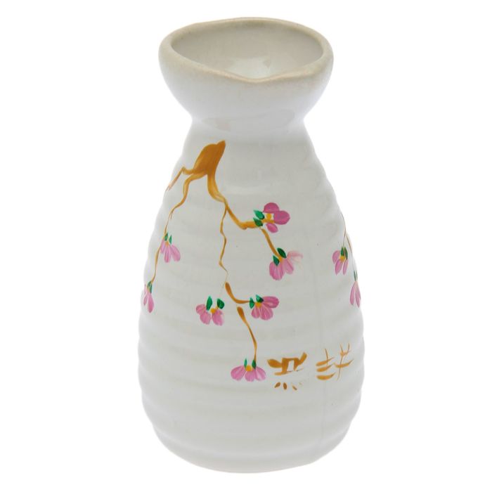 Соусник "Японское саке" большой, белый, рисовка, 180 мл