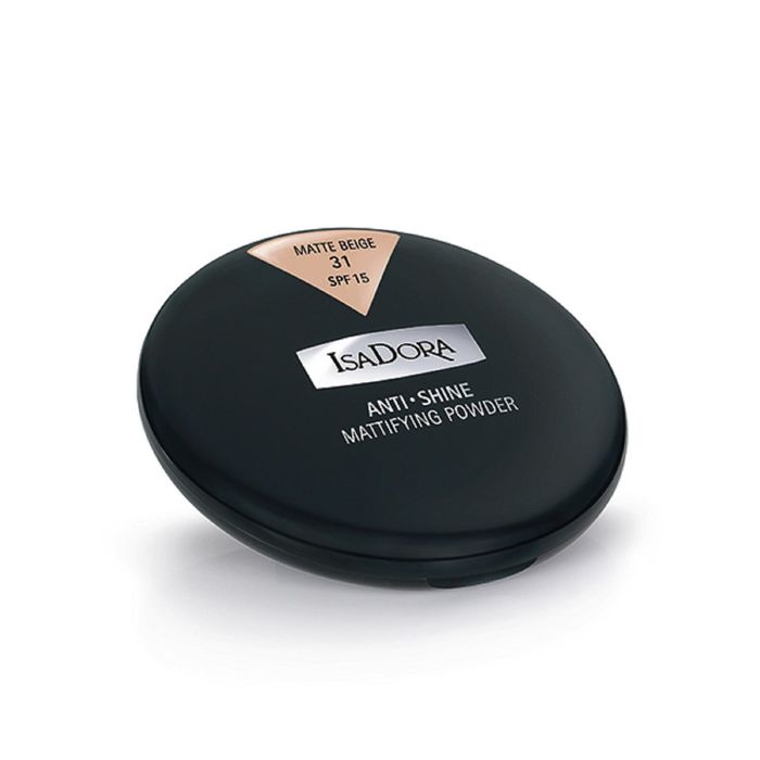 Пудра компактная IsaDora Anti-shine, матирующая, тон 31, 10 г