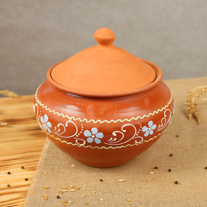 Супник, художественная роспись, 4 л, микс