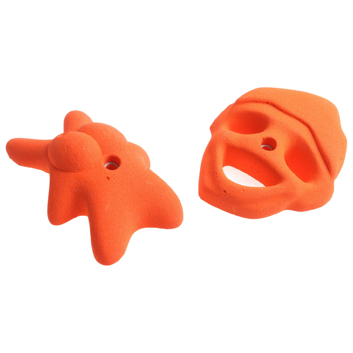 Набор зацепов для скалодрома TOP POINT 129 оранжевый (2 шт.)