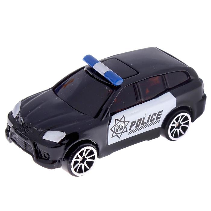 Набор MEGAPOLIS, полиция с машиной, 1:60