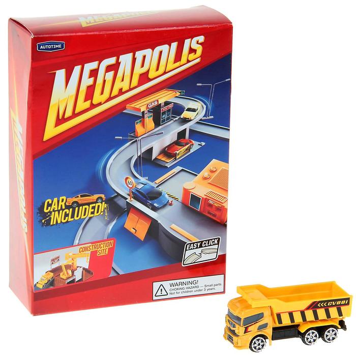 Набор MEGAPOLIS, стройплощадка c машиной, 1:60