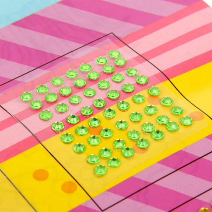 Набор для творчества с наклейками "Животный мир", МИКС