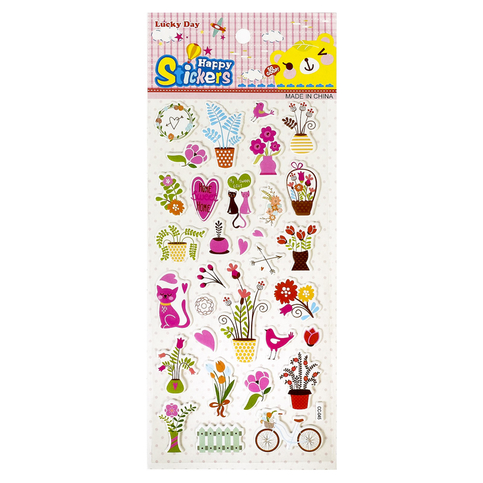 Наклейка "Сад", МИКС