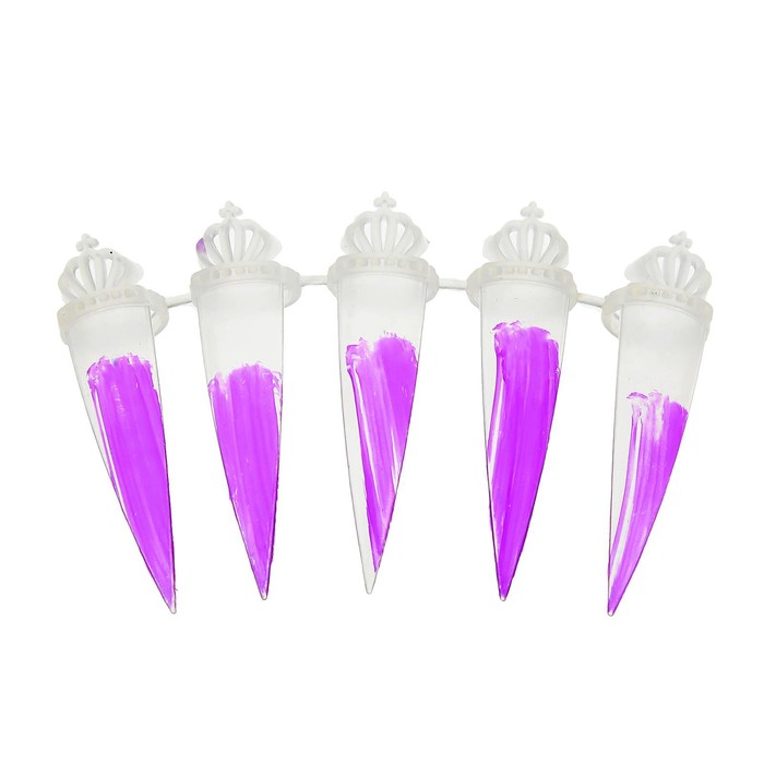 Карнавальные ногти набор 5 штук, цвета МИКС