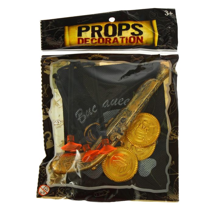 Набор пирата "Мушкет", 8 предметов