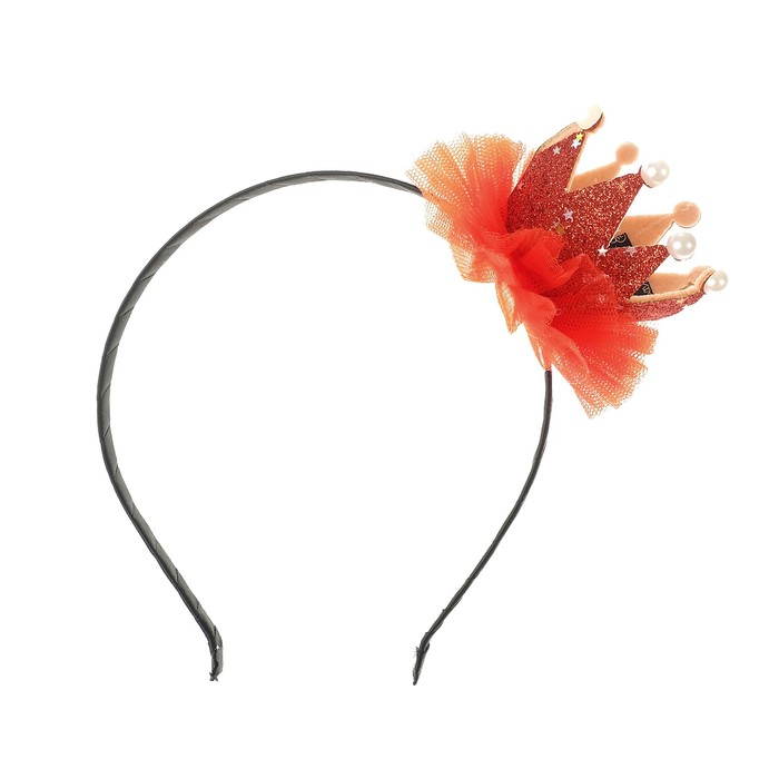 Карнавальный ободок "Корона", цвета МИКС