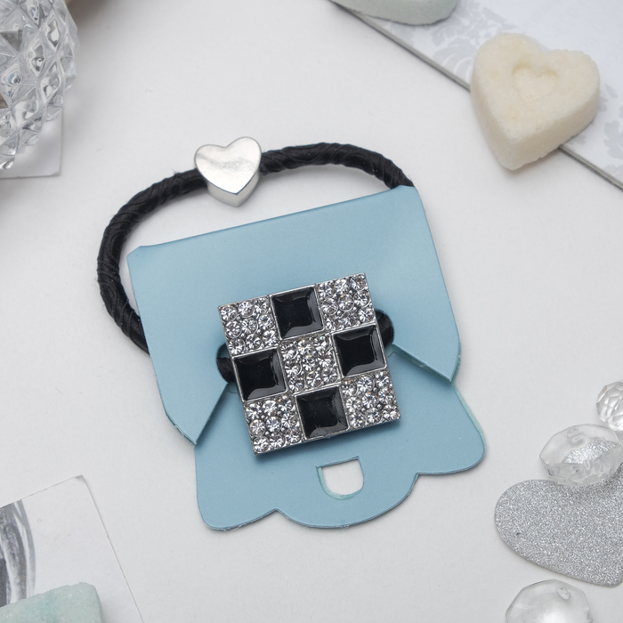 Резинка для волос "Сорренто", квадрат, микс